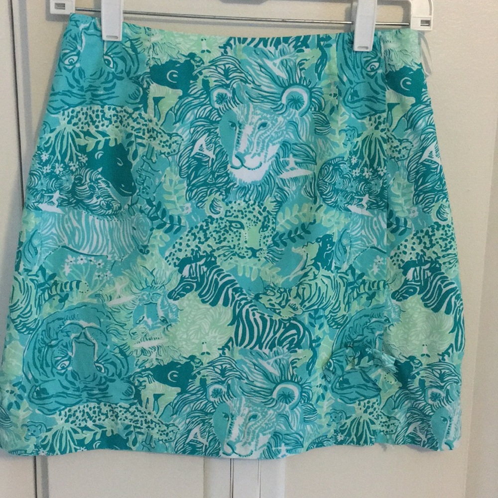 Lilly Pulitzer green skirt sz. 4